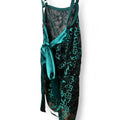 early 00s black & green lace bodysuit