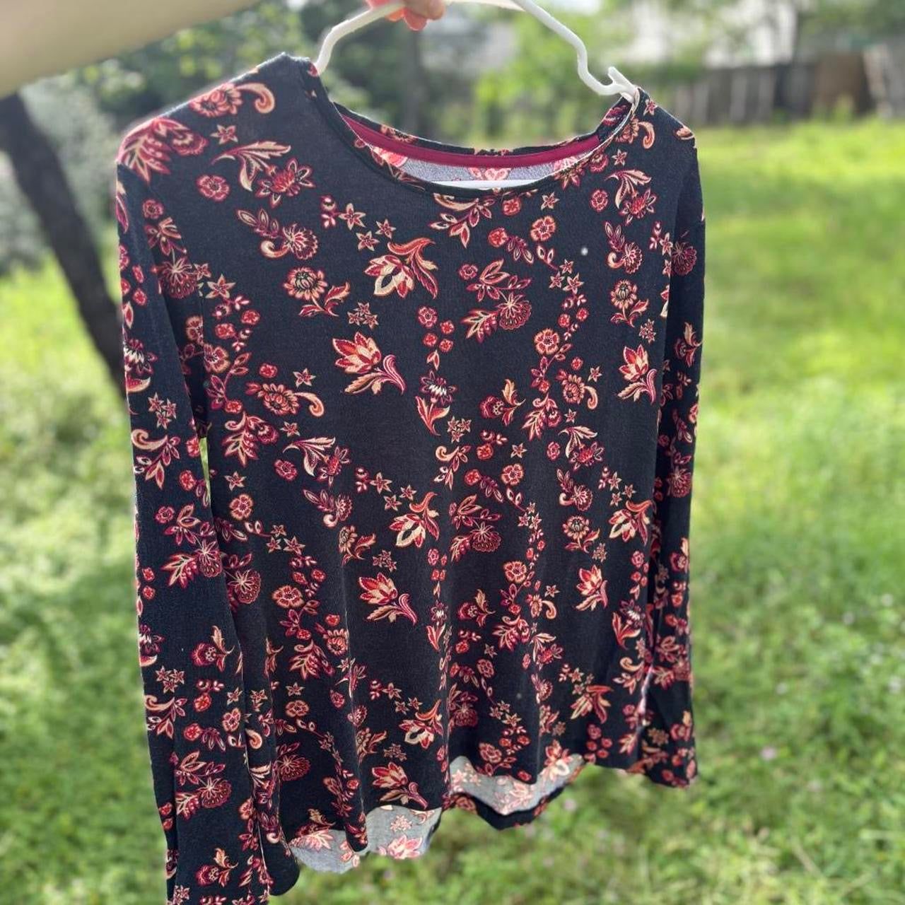 90s floral top