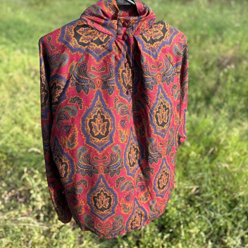 80s Anne Klein blouse