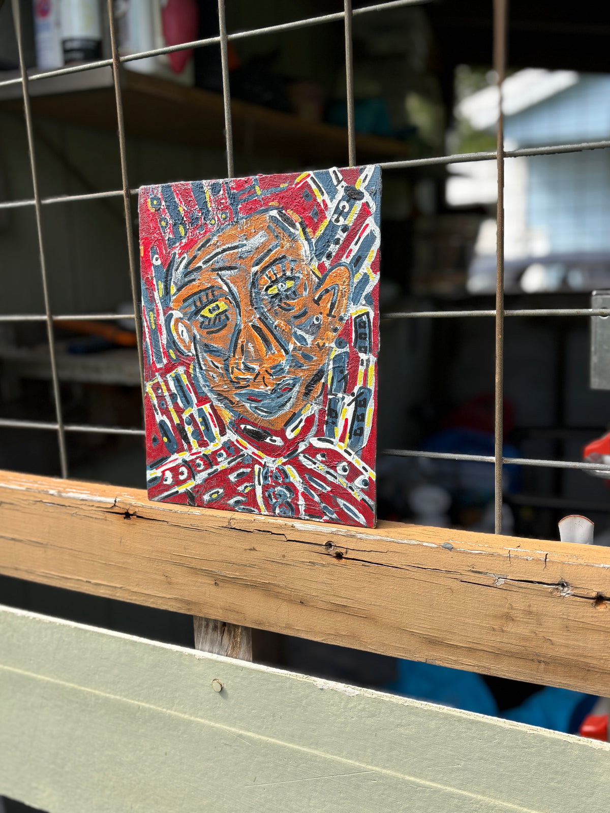 8x10in acrylic