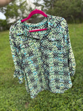 vintage 90s Croft & Borrow blouse