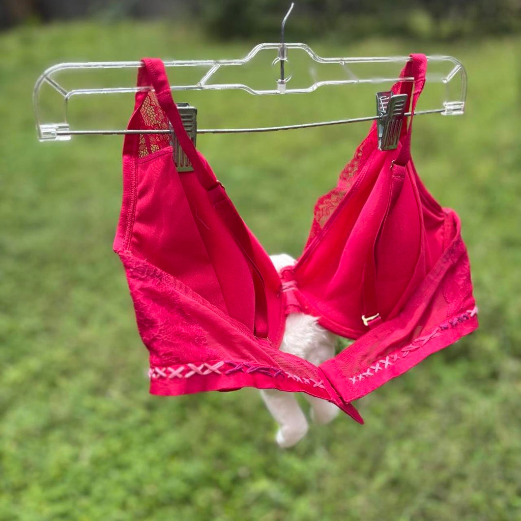 Upcycled Angel Bra