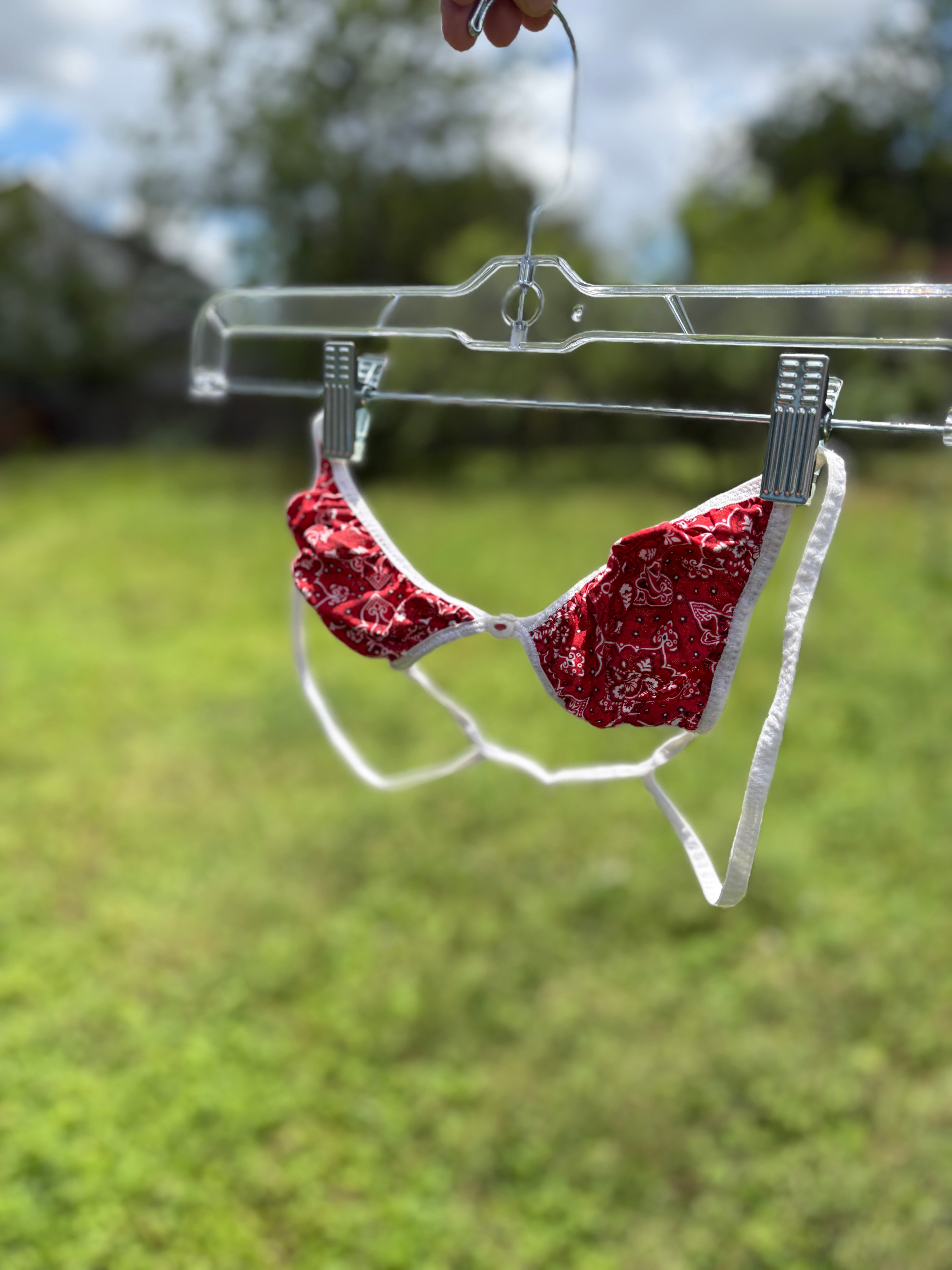Upcycled Microkini Top