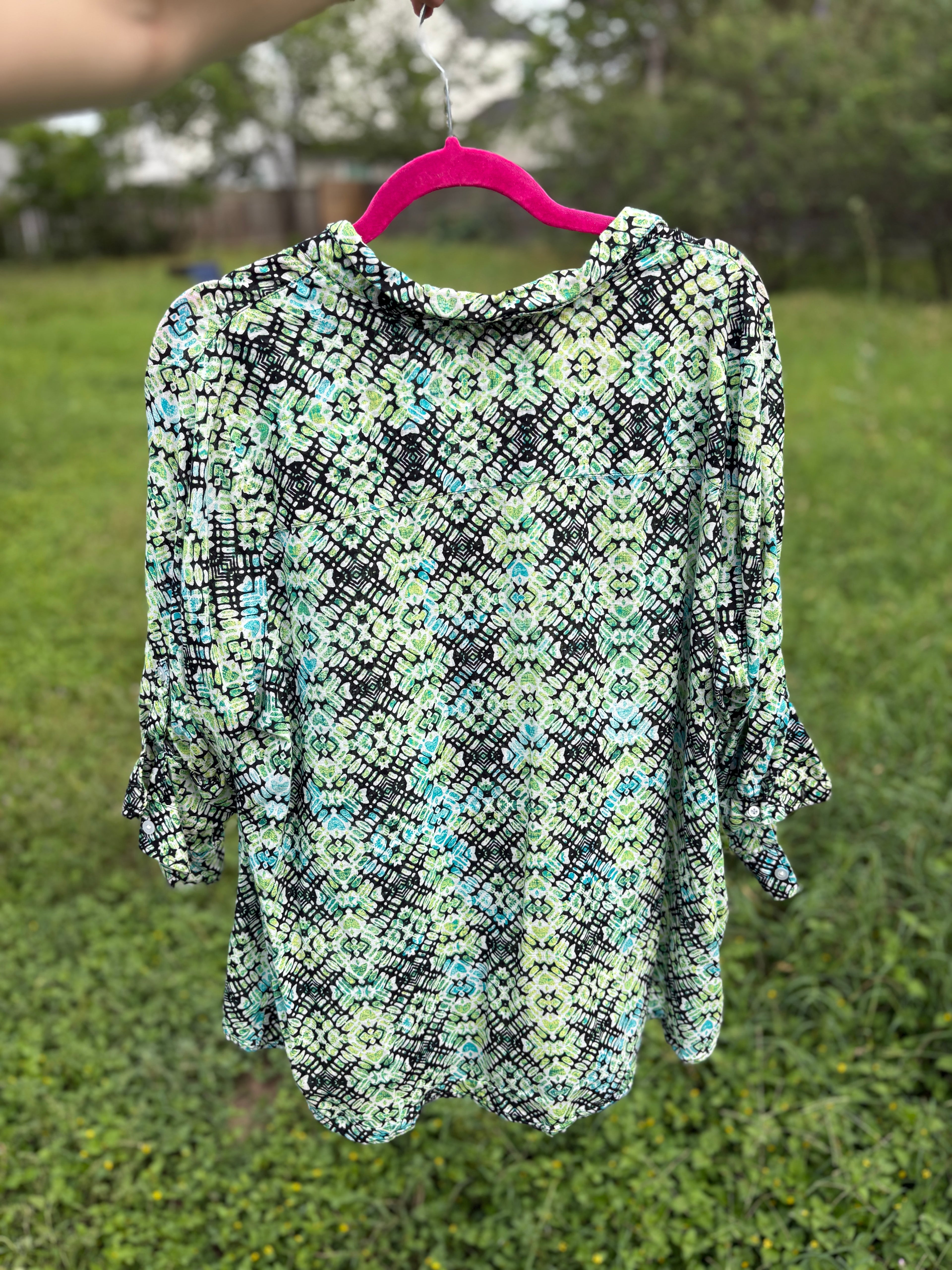 vintage 90s Croft & Borrow blouse