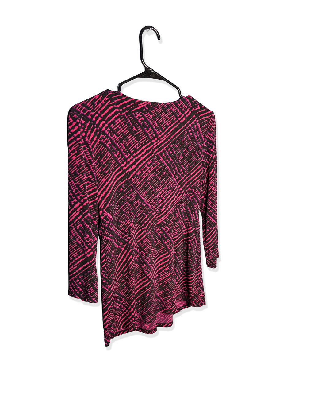 early 00s pink & black Daisy Fuentes top