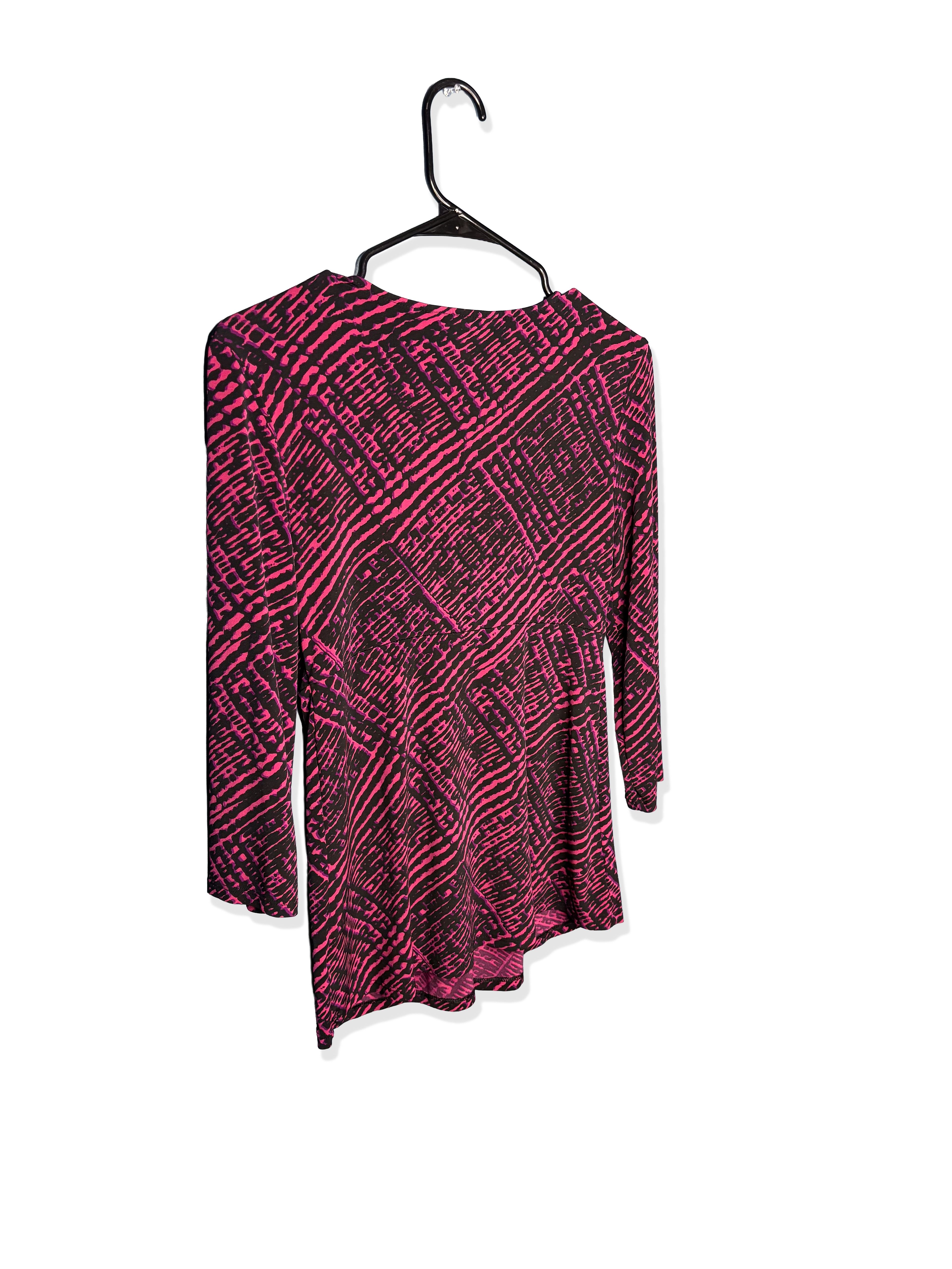 early 00s pink & black Daisy Fuentes top