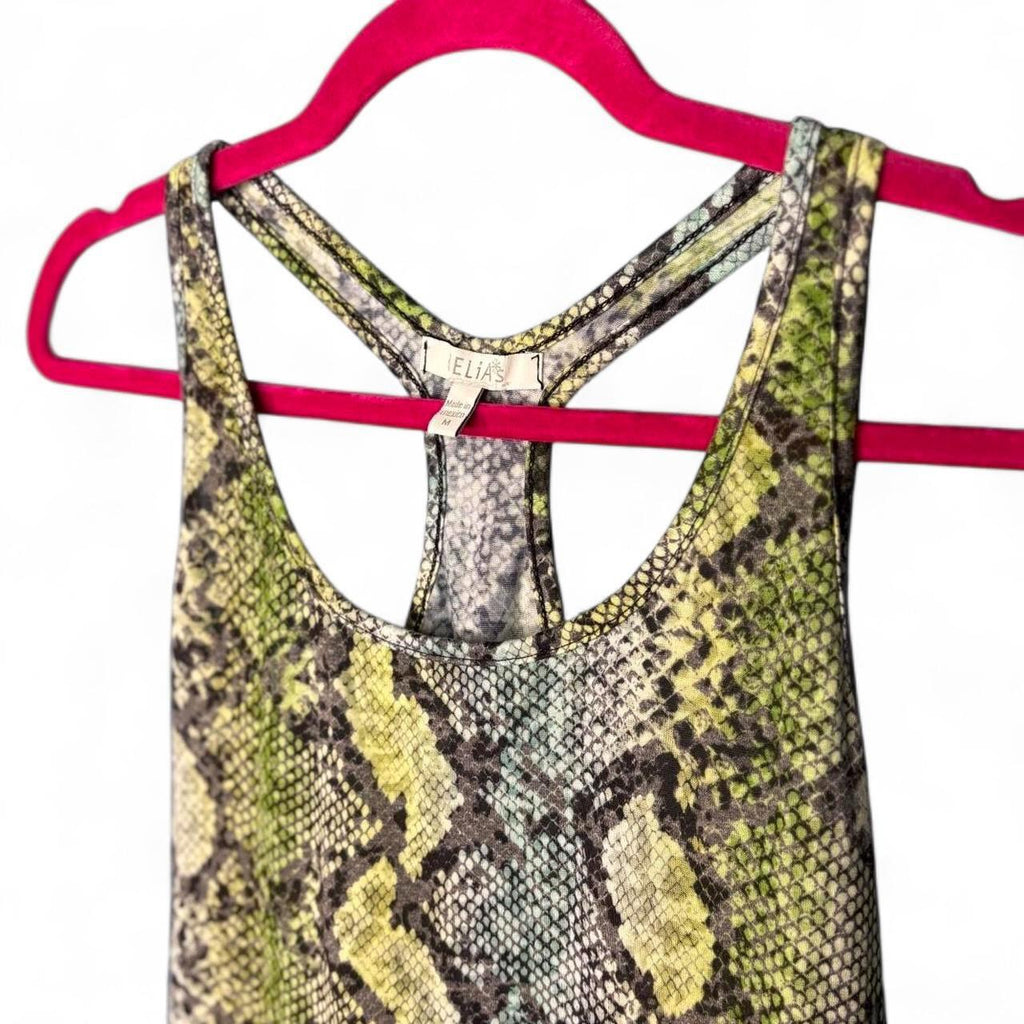 early 00s Delia’s snakeskin print tank top