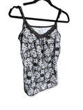 early 00s floral print tank
