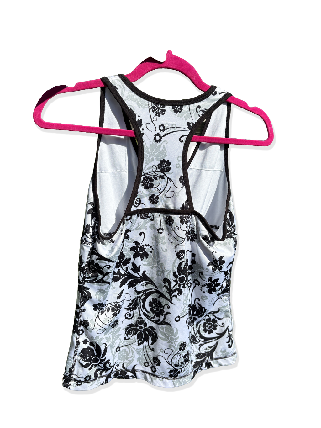 early 00s paisley & flower print tank